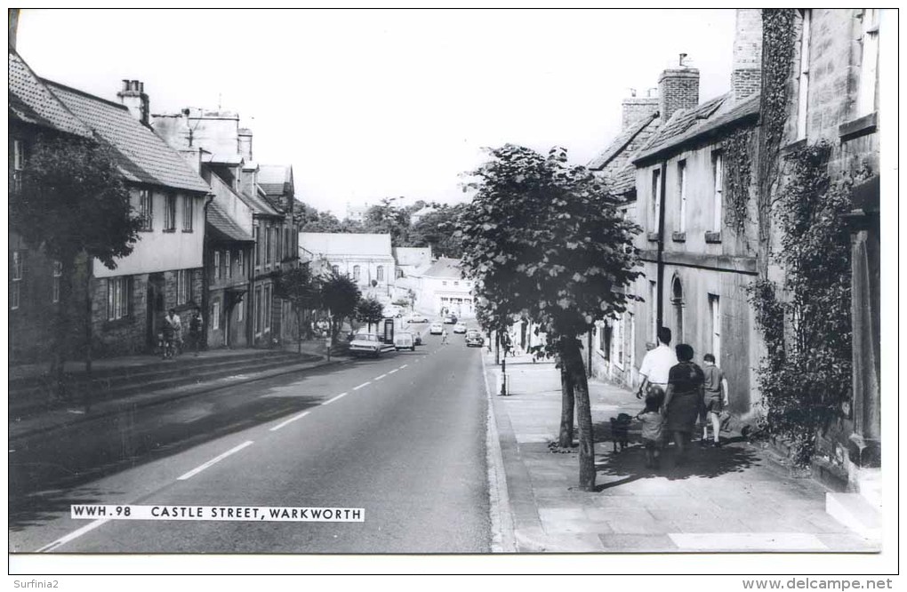 NORTHUMBERLAND - WARKWORTH - CASTLE STREET RP  Nm228 - Other & Unclassified