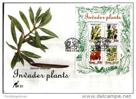 CISKEI, 1993, Invader Plants, Mint First Day  Cover,  FDC S1 - Ciskei
