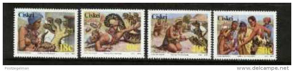 CISKEI, 1990, MNH Stamp(s), Folklore, Nr(s). 166-169 - Ciskei