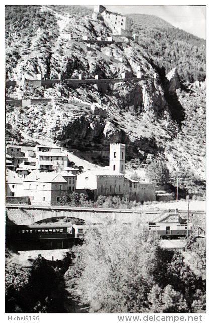 Photo Autorail  Des Chemins De Fer Provence à ENTREVAUX Collection Schnabel - Trains