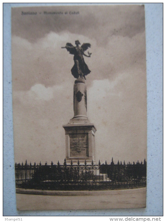 SAVIANO NAPOLI - MONUMENTO AI CADUTI 1933 (CARTOLERIA DE STEFANO - NOLA) - Napoli