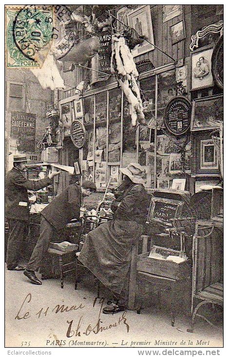 Paris   75   Métier  Premier Ministre De La Mort   Brocanteur A Montmartre - Petits Métiers à Paris