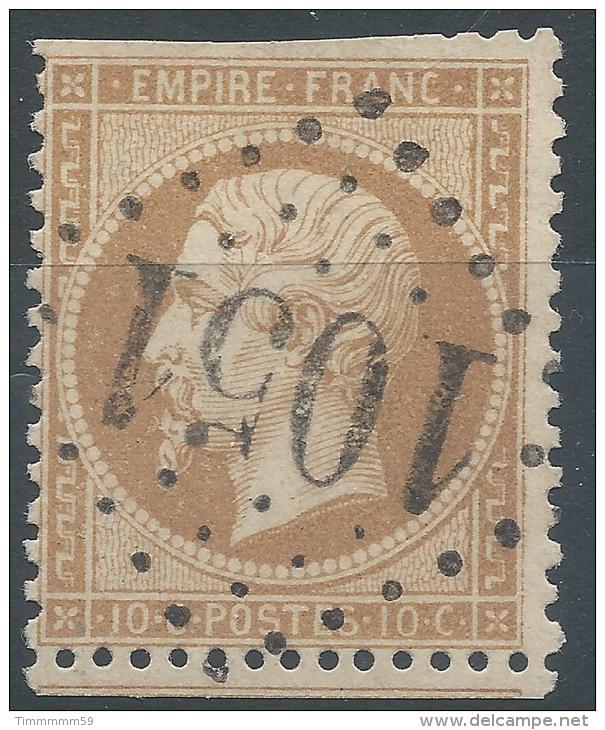 Lot N°23125   N°21, Oblit GC 1051 CLERMONT-DE-L´OISE (58), Ind 3 - 1862 Napoleon III