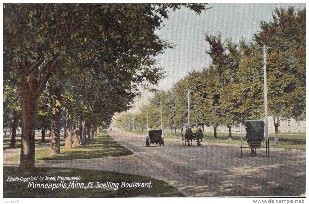 C1900 MINNEAPOLIS - SNELLING BOULEVARD - Minneapolis