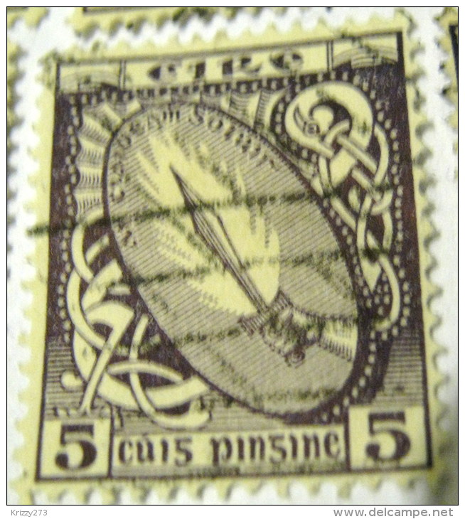 Ireland 1922 Sword Of Light 5d - Used - Gebraucht