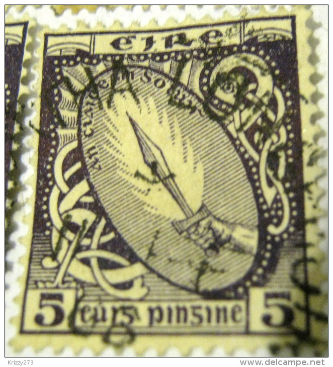 Ireland 1922 Sword Of Light 5d - Used - Gebraucht