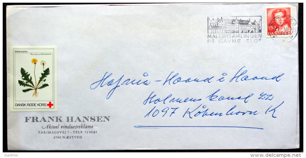 Denmark  Letter  1983  MiNr.777  ( Lot 2286 ) - Cartes-maximum (CM)