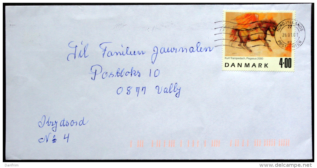 Denmark  Letter  2000 MiNr. 1261   ( Lot 2283 ) - Tarjetas – Máximo