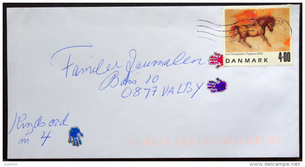 Denmark  Letter  2000 MiNr. 1261   ( Lot 2251 ) - Tarjetas – Máximo