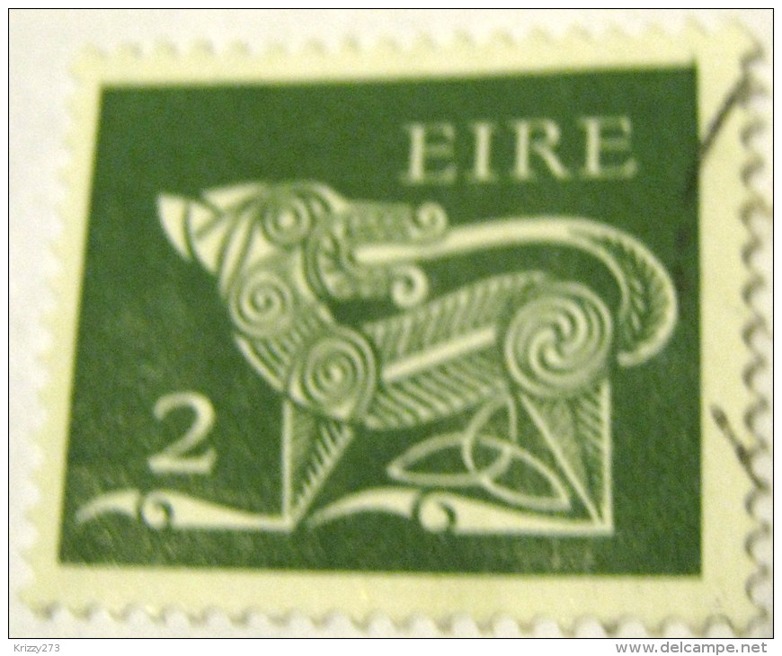 Ireland 1971 Stylised Dog 2p - Used - Gebraucht