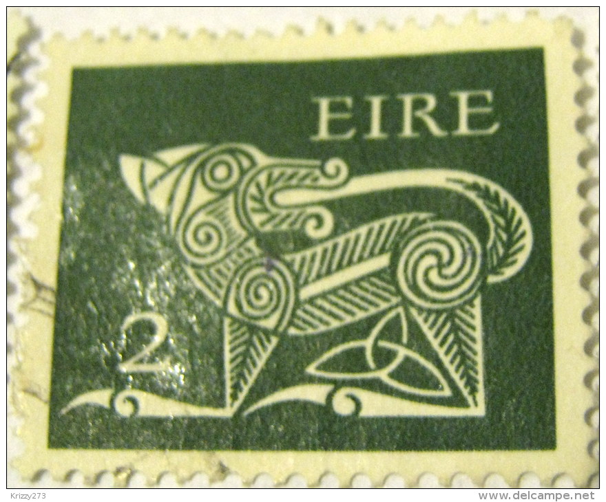 Ireland 1971 Stylised Dog 2p - Used - Gebraucht