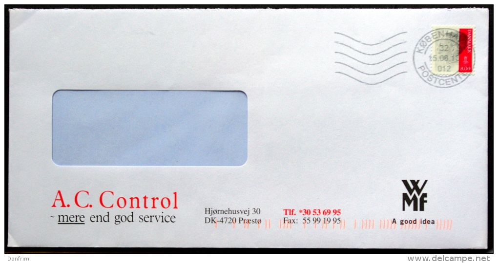 Denmark Letter 15-8-2013  MiNr.1630 ( Lot 2252 ) - Maximumkarten (MC)