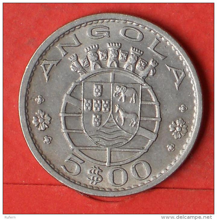 ANGOLA  5  ESCUDOS  1972   KM# 81  -    (Nº03245) - Angola