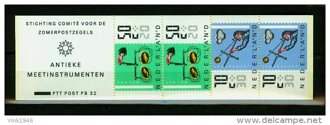 Netherlands Nederland 1986,4V In Booklet,technique,techniek,MNH/Postfris(L1301) - Astrologie