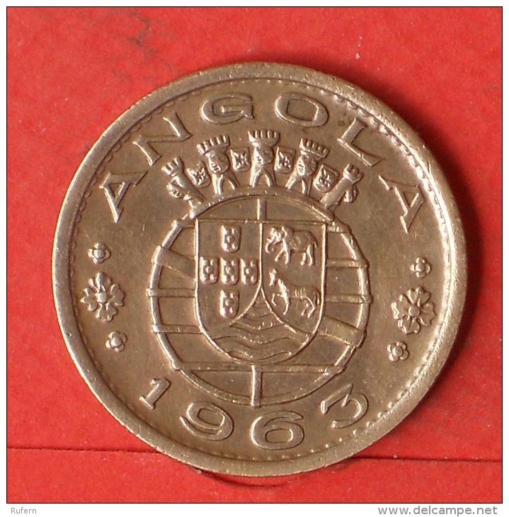 ANGOLA  1  ESCUDOS  1963   KM# 76  -    (Nº03261) - Angola