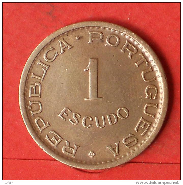 ANGOLA  1  ESCUDOS  1963   KM# 76  -    (Nº03261) - Angola