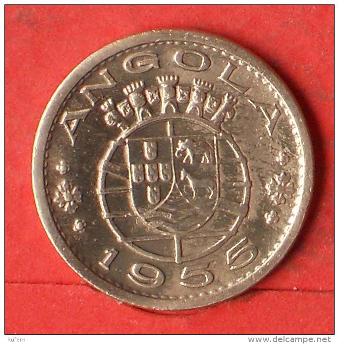 ANGOLA  50  CENTAVOS  1955   KM# 75  -    (Nº03269) - Angola