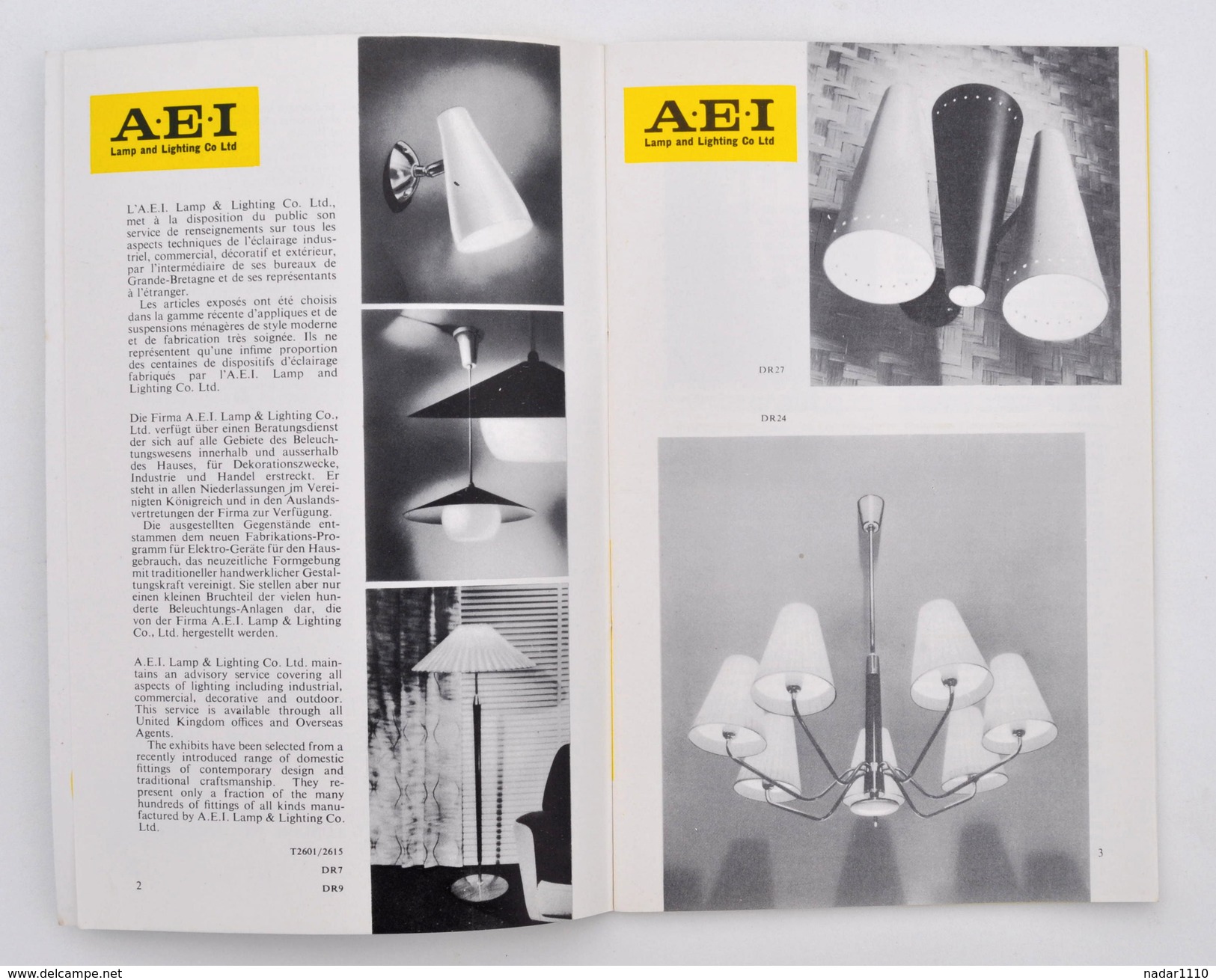 Art Ménager / EXPO BRUXELLES 1958 : Electricité à La Maison (Electricty In The Home, LONDON) / Hoover, Kenwood, Cossor - Home Decoration