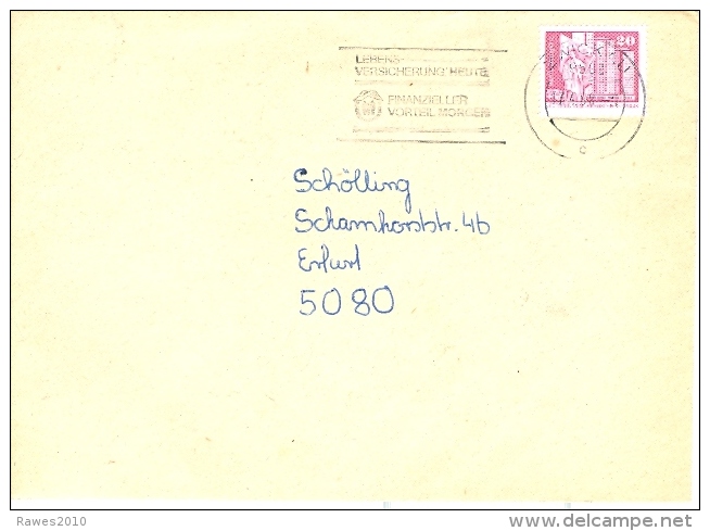DDR Zwickau MWST 1988 Lebensversicherung - Maschinenstempel (EMA)