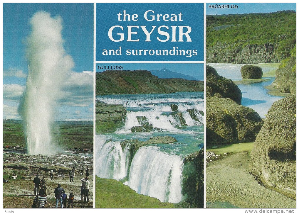 Iceland  The Great Geysir    # 02550 - IJsland