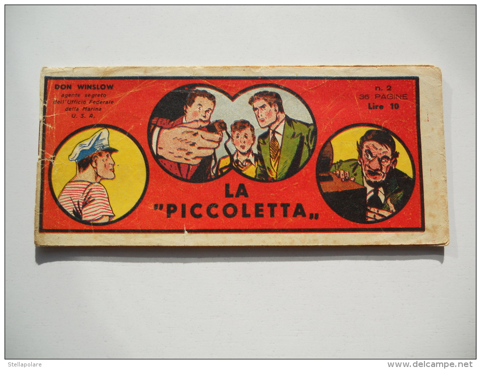 DON WISLOW Striscia N 2 "LA PICCOLETTA " - ANNI 40 ORIGINALE - Classic (1930-50)