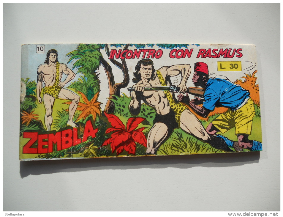 ZEMBLA Striscia N 10 "INCONTRO CON RASMUS " - ANNI 60 ORIGINALE - Comics 1930-50