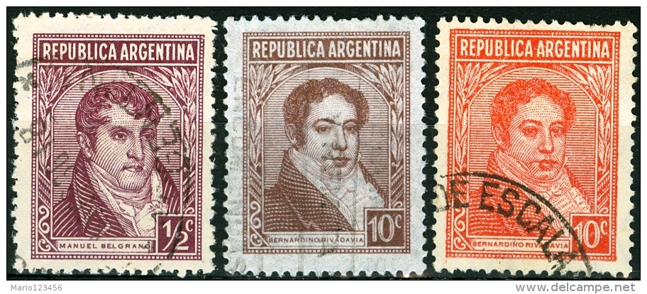 ARGENTINA, 1935-1951, FRANCOBOLLI USATI - Used Stamps