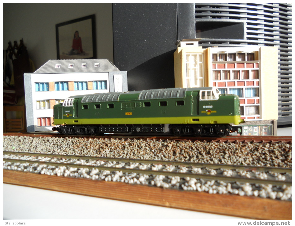 Scala N - BRITISH LOCO DIESEL Co Co DELTIC  # D 9003 - N SPUR - N GAUGE - - Locomotives