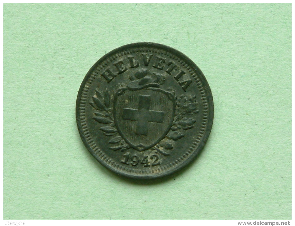 1942 - 1 RAPPEN / KM 3a ( Uncleaned - For Grade, Please See Photo ) ! - Altri & Non Classificati