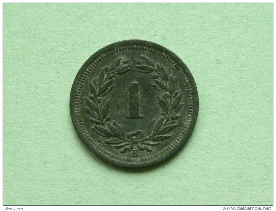 1942 - 1 RAPPEN / KM 3a ( Uncleaned - For Grade, Please See Photo ) ! - Autres & Non Classés