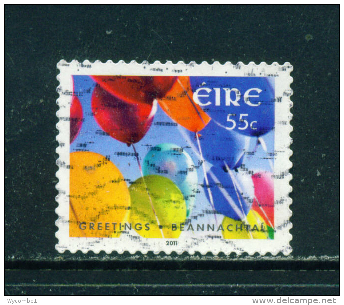 IRELAND - 2011  Greetings  55c  Used As Scan - Used Stamps