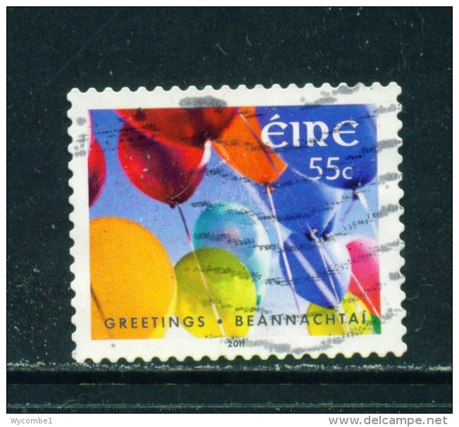 IRELAND - 2011  Greetings  55c  Used As Scan - Used Stamps