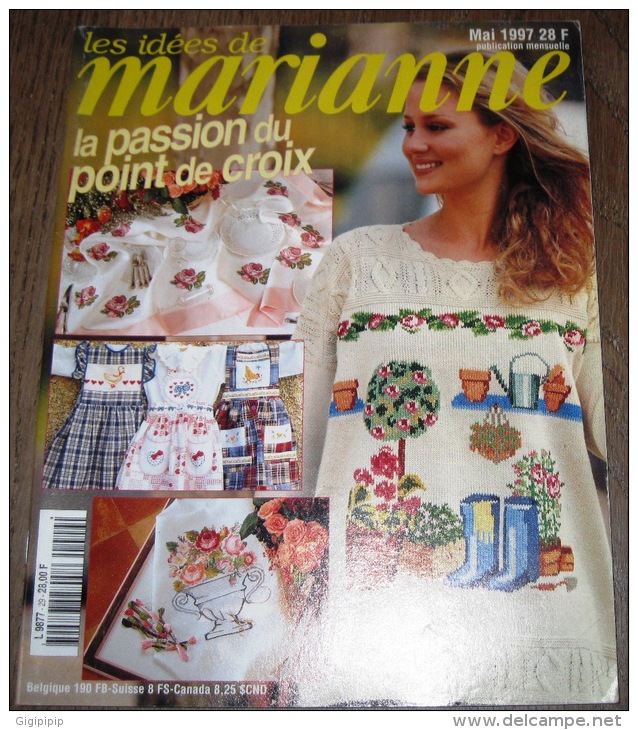 REVUE MAGAZINE LES IDEES DE MARIANNE LE POINT DE CROIX 1997 N° 29 - House & Decoration