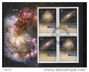 BULGARIA / BULGARIE - 2009 - Europe - Astronomie - BF Obl. - 2009