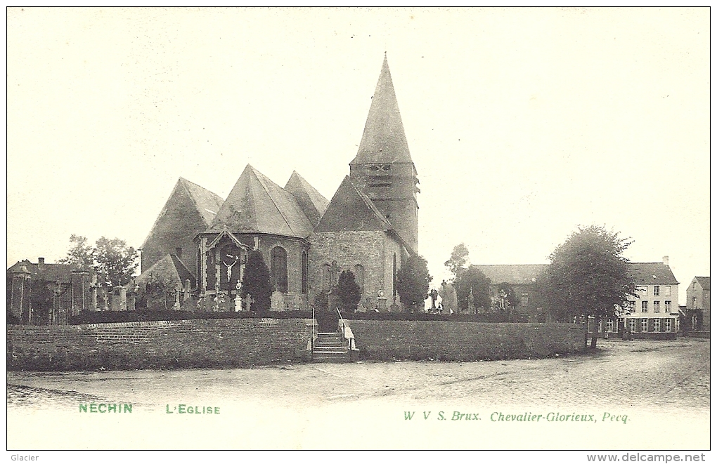 NECHIN - Estaimpuis - L' Eglise - Chevalier-Glorieux, Pecq - Estaimpuis