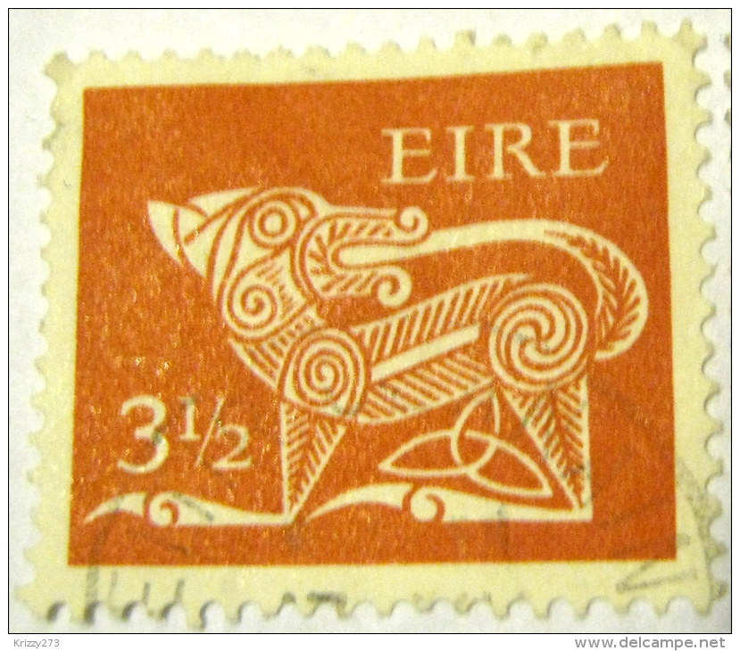 Ireland 1971 Stylised Dog 3.5p - Used - Oblitérés