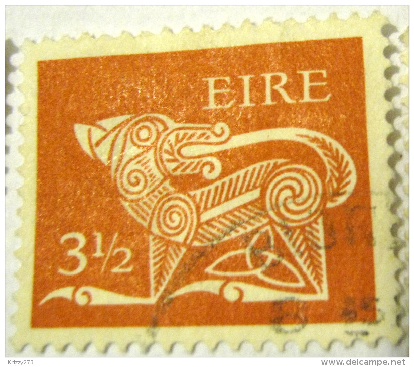 Ireland 1971 Stylised Dog 3.5p - Used - Oblitérés