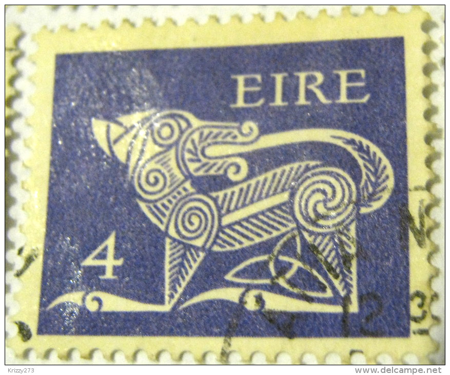 Ireland 1971 Stylised Dog 4p - Used - Oblitérés