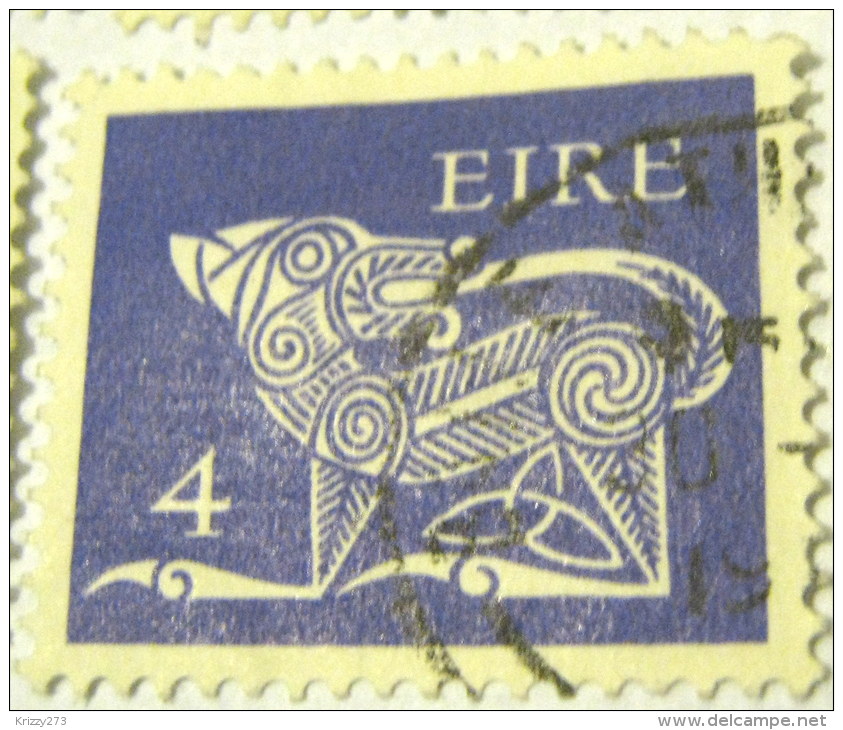 Ireland 1971 Stylised Dog 4p - Used - Oblitérés