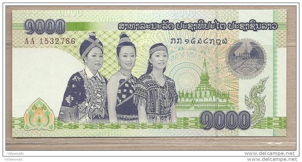 Laos - Banconota Non Circolata Da 1000 Kip - 2008 - Laos