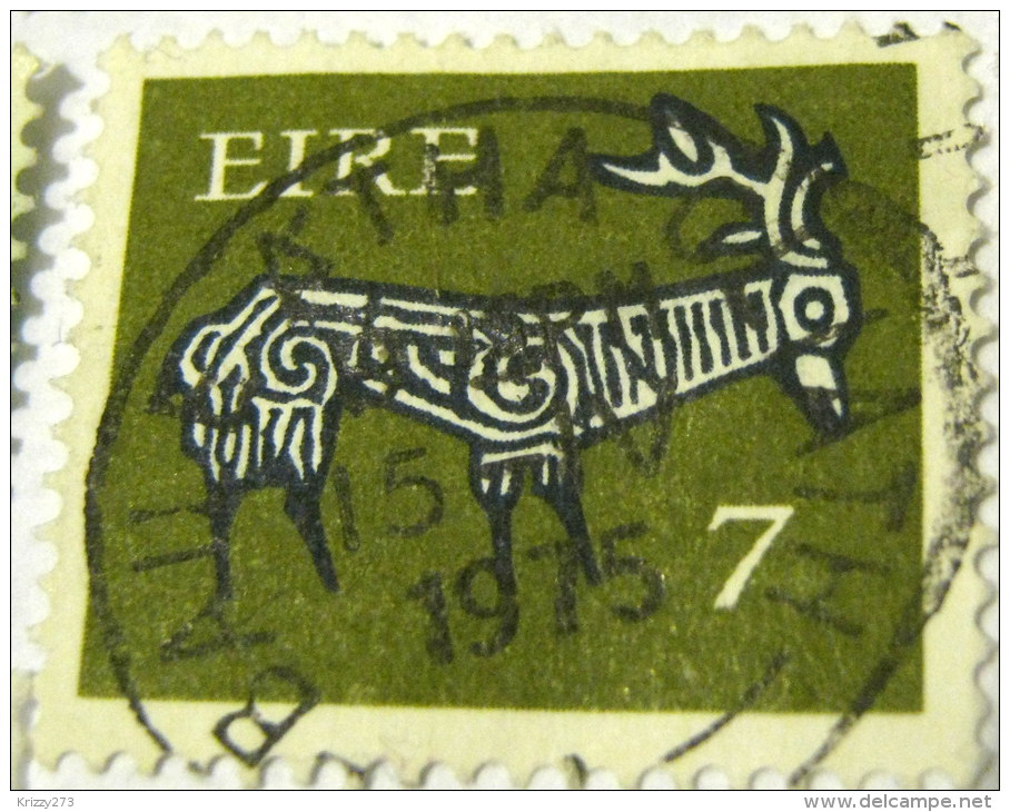 Ireland 1974 Stylised Stag 7p - Used - Oblitérés