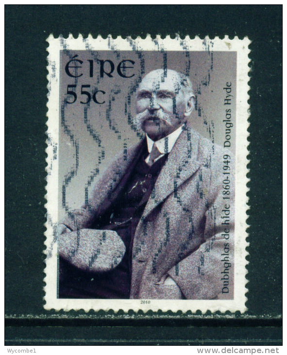 IRELAND - 2010  Douglas Hyde  55c  Used As Scan - Used Stamps