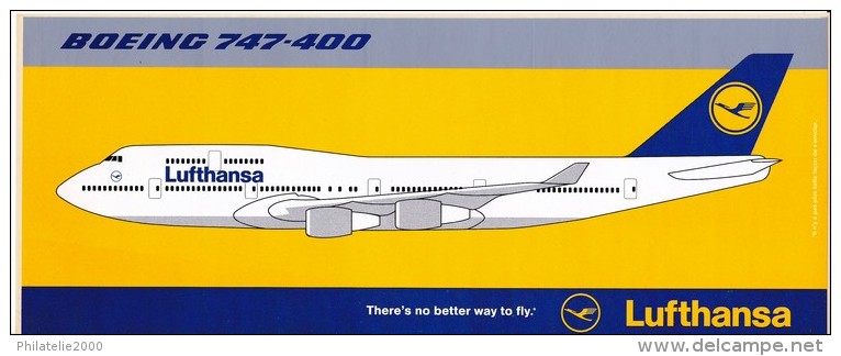 Lufthansa 13 Autocollants - Stickers