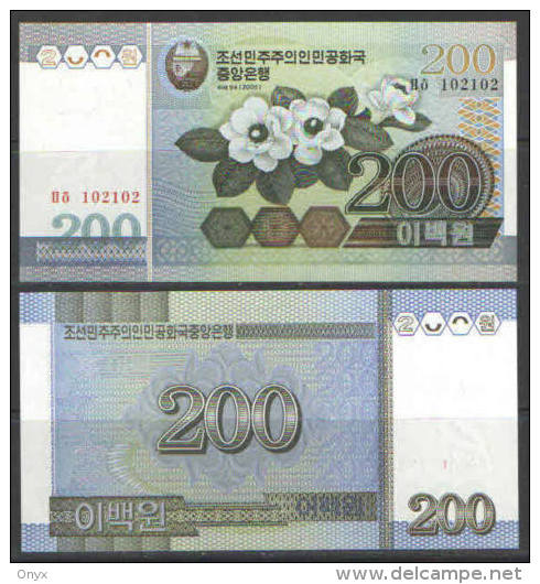 COREE DU NORD / NORTH KOREA - 200 WON 2005 - UNC / Pick 48 - Korea, North