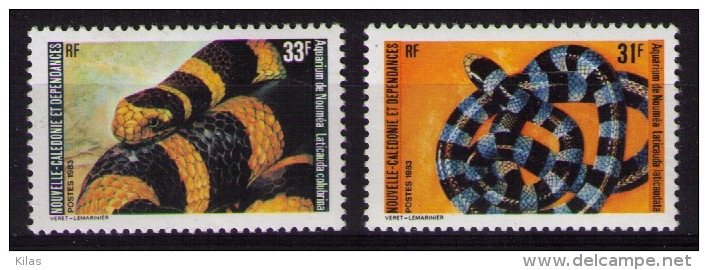 NEW CALEDONIA 1983 SNAKES MNH - Serpents