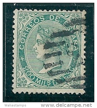 Spain 1868 Used Edifil 100 SG 148 - Used Stamps