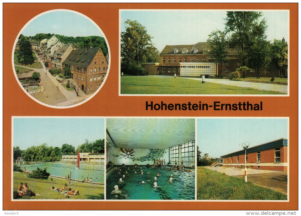 Hohenstein Ernstthal. Mehrbildkarte - Hohenstein-Ernstthal