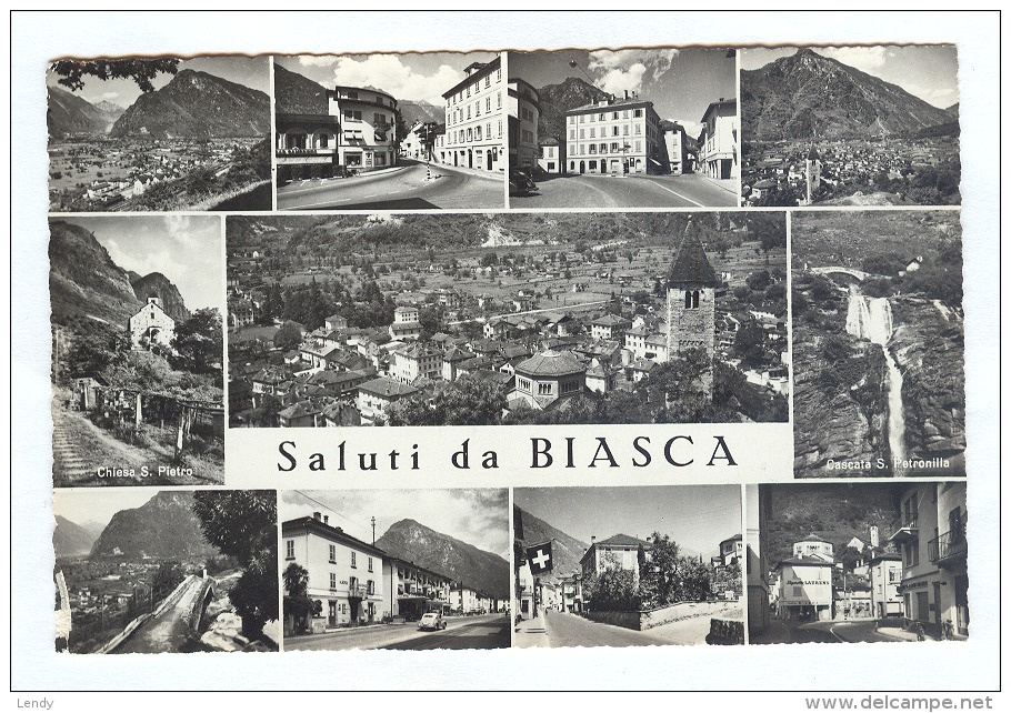 SVIZZERA ITALIANA TICINO BIASCA  FP 1965 SALUTI - Biasca