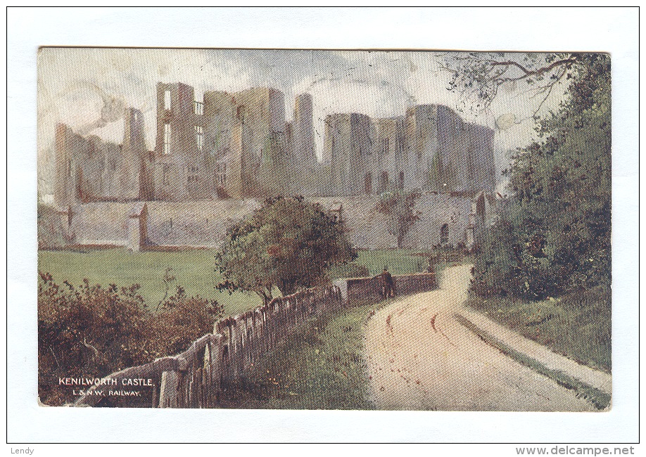 United Kingdom Kenilworth Castle Ceaser's Tower VG 1908 - Altri & Non Classificati