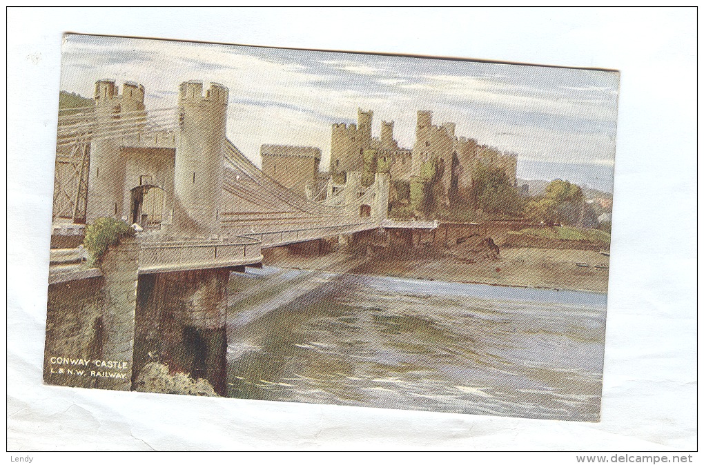 United Kingdom Galles CONWAY  Castle  VG 1908 - Caernarvonshire